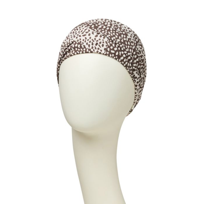House of Christine-Amia Turban Patchwork Leo
