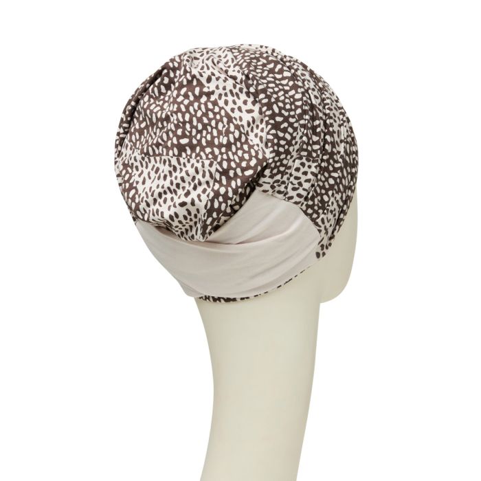 Turbanas House of Christine-Amia Turban&nbsp; Patchwork Leo