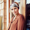 Turbanas House of Christine-Shakti Turban Caramel Graphics