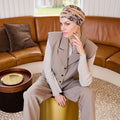 House of Christine: Lotus Turban Autumn Embellishments
