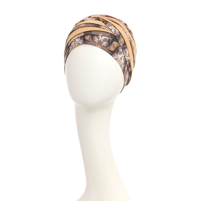 House of Christine: Lotus Turban Autumn Embellishments